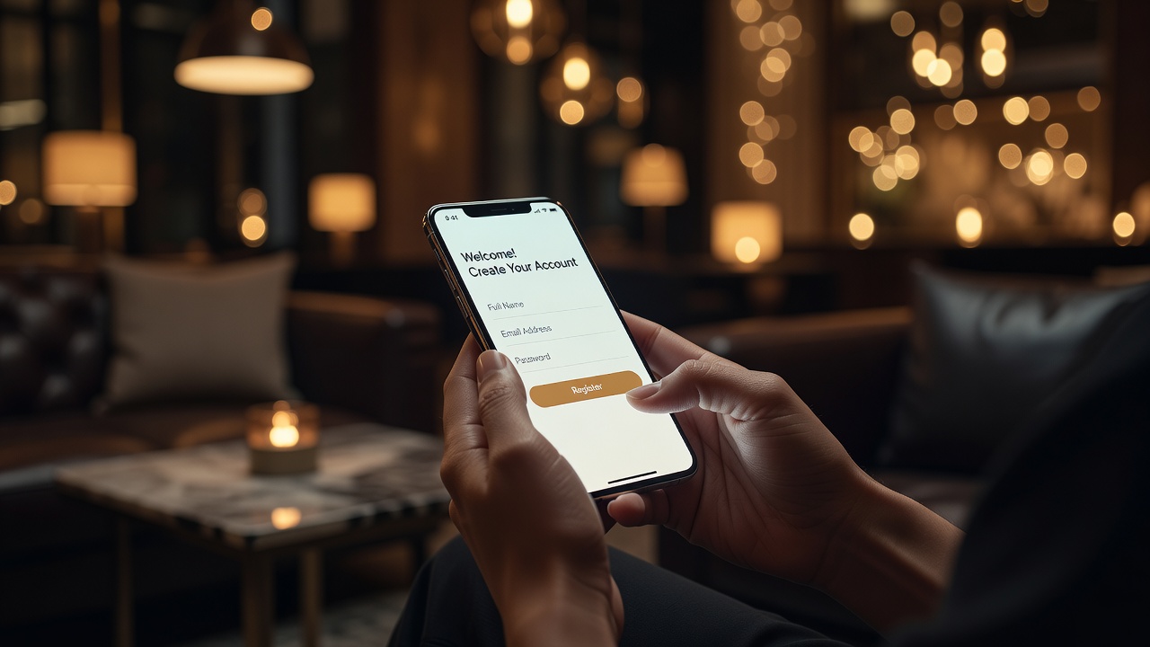 Registration / how to sign up - rocketplay casino app